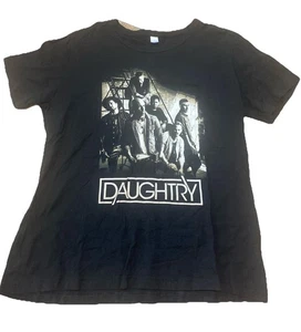 Daughtry Band Group Photo Women's Black T-Shirt Size XL Slim - Picture 1 of 3