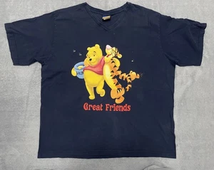 Vintage Winnie the Pooh Tigger Shirt Womens 2XL Great Friends Disney 90s - Picture 1 of 11