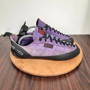 Vintage 5.10 Five Ten Stealth C4 Mens 11.5 Purple Suede Rock Climbing Shoes USA - Picture 1 of 10