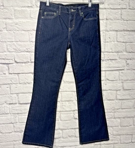 Jeans acampanados Calvin Klein usados en excelente estado talla 4 lavado oscuro - Imagen 1 de 8