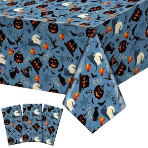 Thanksgiving Einweg Kunststoff Tischdecken 108x54 für Herbstpartys - Bild 1 von 7