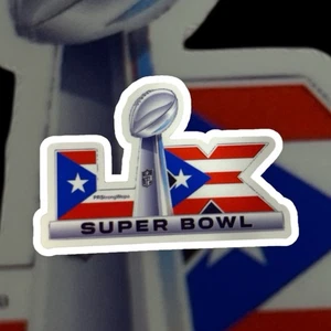 pegatina super bowl 60 hecha a mano - Imagen 1 de 1