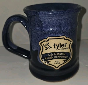 Taza de seguridad pública Tyler Technologies cerámica zorro gris hecha a mano policía 10 oz EE. UU. - Imagen 1 de 7