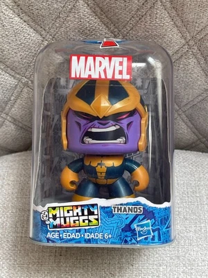 FIGURA DE ACCIÓN HASBRO MIGHTY MUGGS MARVEL AVENGERS THANOS #12 CARA CAMBIANTE NUEVA Foto 1 de 4