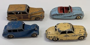 Vintage Dinky Diecast Cars Rover 75 Triumph 1800 Plymouth Woody Austin Atlantic - Afbeelding 1 van 22