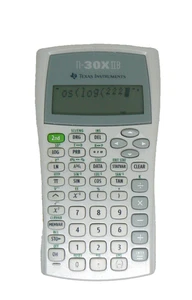 Grey TI-30X IIB Scientific Calculator WORKING New Battery by Texas Instruments - Bild 1 von 2