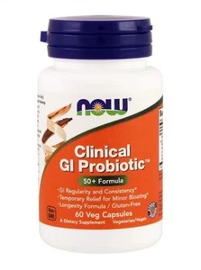 Now Foods Clinical GI Probiotic (without Inulin) 60 Vegetarian Capsules - Picture 1 of 1