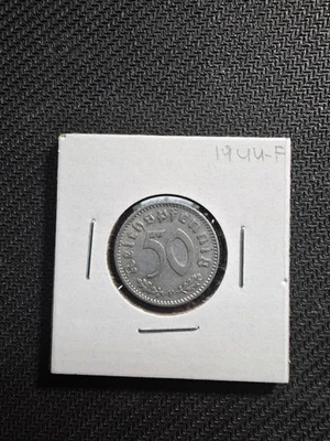 Germany 3Rd Reich 50 pfennig 1944 F - Image 1 of 2
