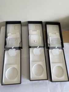 (LOT DE 3) Boîte vide Apple d'origine OEM iPhone 12 Pro Max avec stickers - Photo 1 sur 6