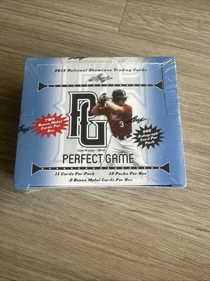 2013 Leaf Perfect Game Baseball Factory Sealed Box 12 Auto's Per Box - Image 1 of 2