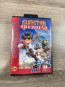 Gunstar Heroes Custom Game Case For Sega Genesis  *NO GAME*