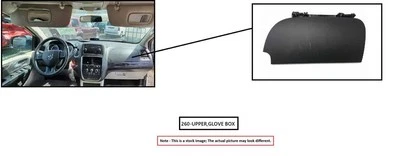 GLOVE BOX 2016 KIA SEDONA Foto 1 de 4