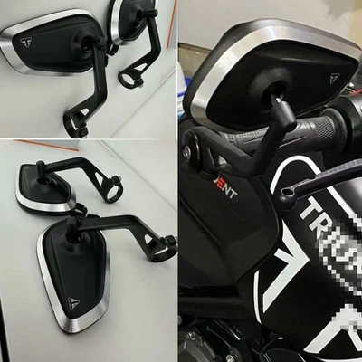Kit de espejo retrovisor de extremo de barra para Triumph Street Triple S 765 765RS 765R nuevo Foto 1 de 4