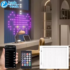 Smart Curtain String Lights 400 LED Color Changing Valentine's Day Holiday Decor - Picture 1 of 11