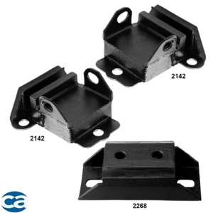 Engine & Transmission Mounts 3Pcs Set for Chevrolet Impala, Caprice, El Camino - Picture 1 of 3