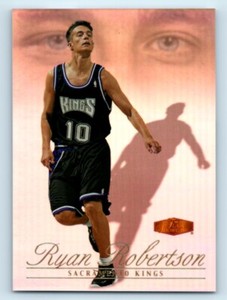1999 Flair Showcase Basketball #126 Ryan Robertson  Rookie Sacramento Kings