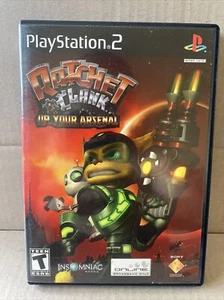 Ratchet & Clank: Up Your Arsenal (PlayStation 2, 2005) PS2 Used Very Good - Picture 1 of 4