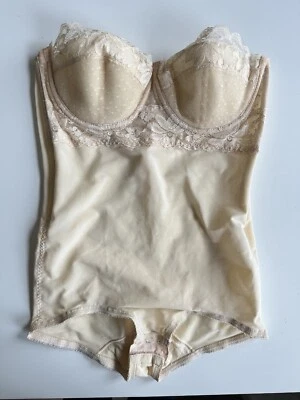 Body de colección ILGWU Promise de Delores Poirette modelador corsé bustier deshuesado Foto 1 de 4