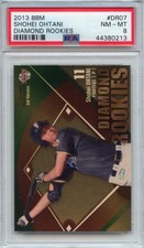 LOW POP!!   2013 BBM Diamond Rookies Shohei Ohtani #DR07 PSA 8 NR MINT #44380213