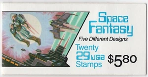 Scott #BK207 Space Fantasy Booklet of 20 stamps - MNH - Picture 1 of 3