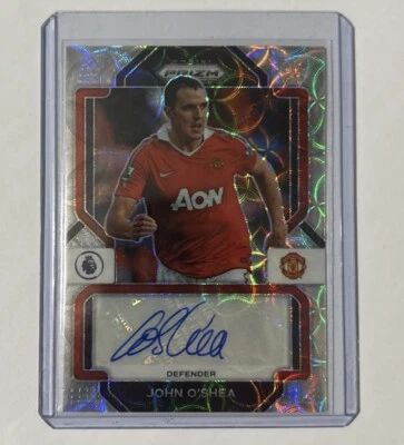 2022-23 Panini Prizm Premier League Signatures Choice Prizm #S-JOS John O'Shea   - Image 1 of 2