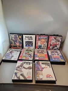 Lot Of 10 Sega Genesis Game Cases Only - Picture 1 of 9