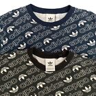 Adidas All Over Print Aop Trefoil Logo T-Shirt Men?S Size Large Bundle Lot Of 2