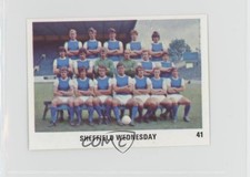 1970 The Sun Football Swap Cards Team Picture Sheffield Wednesday FC #41