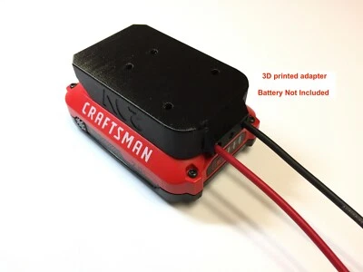 TERRAFIRMA X battery adapter for craftsman V20 lithium battery 18volt 20volt mountable dock