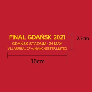 FINAL GDANSK 2021 MUFC EUROPA LEAGUE FINAL MATCH DETAILS - Picture 1 of 5