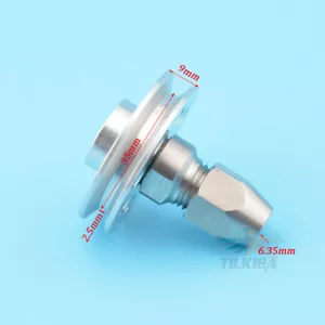 Volante de motor marino Rc barco gasolina Zenoah motor M6 con escote flexible 6,35 mm - Imagen 1 de 6