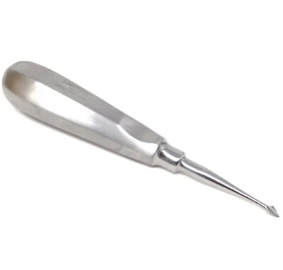 Elevador de punta de raíz curva cóncava pala cirugía dental #63 Foto 1 de 3