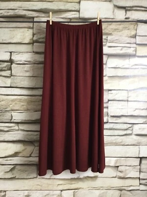 cocon.commerz PRIVATSACHEN FEUERFALTE Rock aus LYOCELL in weinrot Größe 2 - Bild 1 von 4