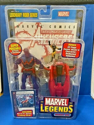 Figura Marvel Legends Wonder Man VARIANTE PÚRPURA Legendary Rider Series NUEVA DIFÍCIL DE ENCONTRAR Foto 1 de 4
