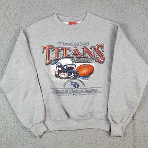 Vintage Y2K Tennessee Titans Football Boy's Size L Pullover Crewneck Sweatshirt - Picture 1 of 10