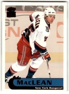 1999-00 Pacific Paramount Copper John MacLean #153 New York Rangers