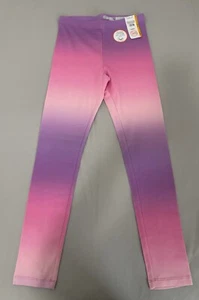 Wonder Nation Leggings Girls Size L(10-12) Pink/Purple. Durable Cotton NWT - Picture 1 of 6