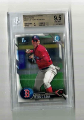 Bowman - Prospects #BCP148 2016 Yoan Moncada (RC) BECKETT 9,5 Foto 1 de 2