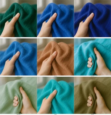 Linen Fabric by the Yard – Elegant for Apparel, Home Décor, Craft & DIY Projects - Image 1 of 4