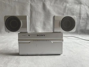 Sistema de altavoces activos Sony SRS-T70 plateado probado en buen estado de funcionamiento - Imagen 1 de 5