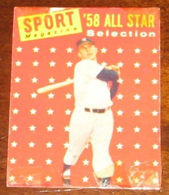 1958 Topps Sport Magazine '58 All Star Selection Mickey Mantle #487 HOF TRIMMED - Image 1 of 2