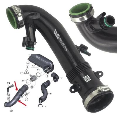 Tubo Di Aspirazione Per MINI Countryman Cooper One Cooper S R60 13717627503 - Bild 1 von 4