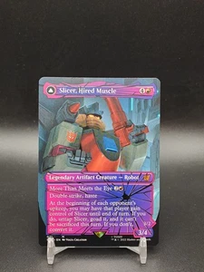 Slicer, Hired Muscle / Slicer, High-Speed Antagonist Shattered Glass MTG  - Picture 1 of 2