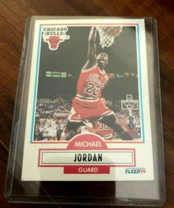 NEW Michael Jordan 1990-91 90-91 Fleer #26 Chicago Bulls RARE VINTAGE MINT CARD - Picture 1 of 3