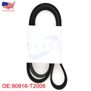Engine Timing V-Ribbed Belt 90916T2006 / 7PK1516S For Toyota Hilux KUN25 - Picture 1 of 6