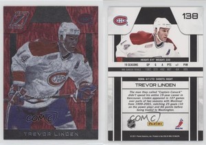 2010-11 Zenith Red Hot Trevor Linden #138