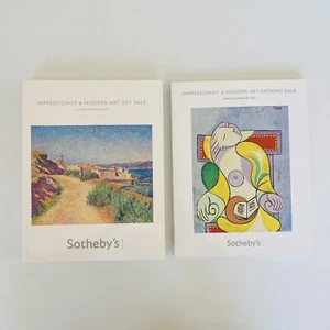 Sotheby's London, 2 x Books, Impressionist and Modern Art Day and Evening Sales - Picture 1 of 24