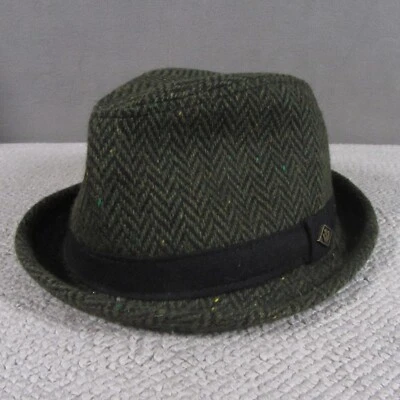 Sombrero Fedora Goorin Bros Para Hombre Verde Espiga Talla M Mezcla de Lana Foto 1 de 4