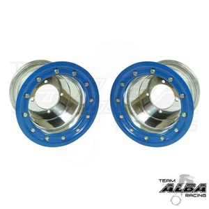 TRX 450r 400ex Rear Wheels Beadlock 8x8 3+5 4/110 Alba Racing PL - Picture 1 of 2