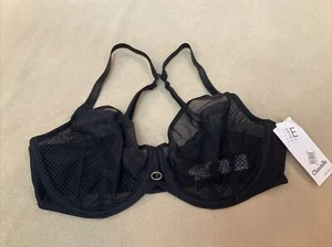 Sujetador Chantelle 36DD para mujer negro con aros nuevo con etiquetas $74 - Imagen 1 de 5
